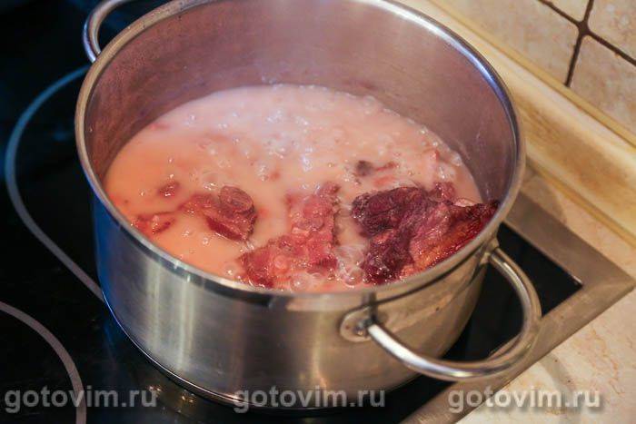 Фотографії рецепта Квасоля з копченостями, 06 Квасоля з копченостями, Крок 06