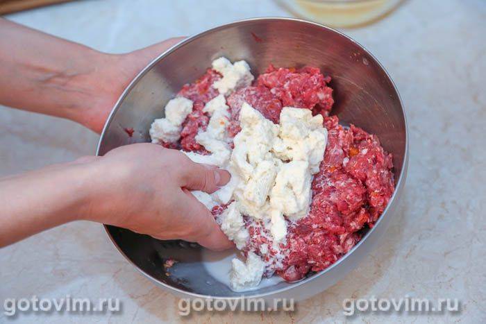 М'ясний рулет із гарбузом і кедровими горішками, Крок 01
