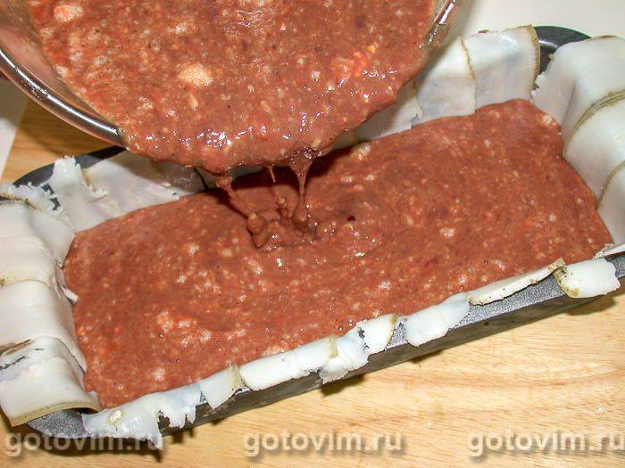 Фотографії рецепта Печений паштет із курячої печінки, 05 Печений паштет із курячої печінки, Крок 05