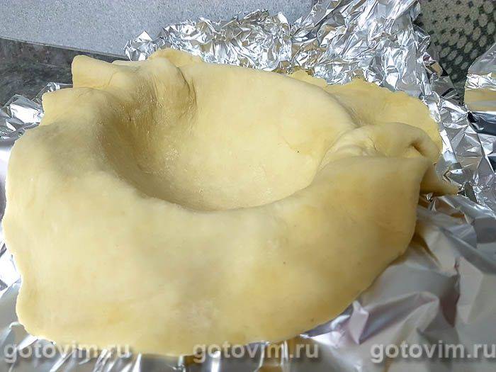 Фотографії рецепта Печеня з м'ясним фаршем у тісті, 04 Печеня з м'ясним фаршем у тісті, Крок 04