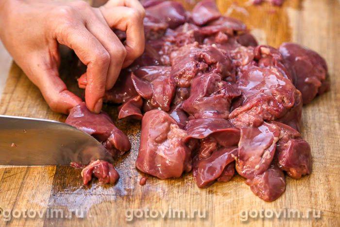 Печінковий торт із буряком, Крок 01