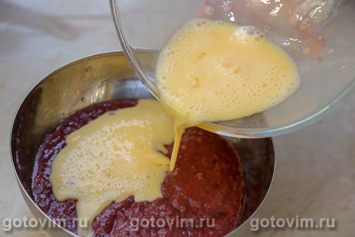 Печінковий торт із грибами, Крок 03