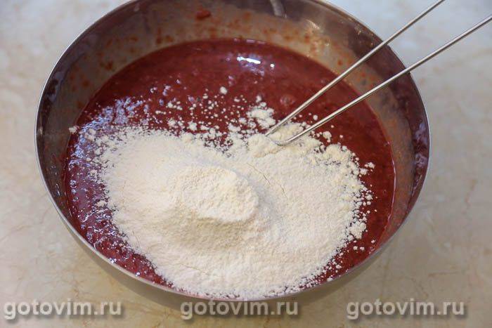 Печінковий торт із грибами, Крок 04