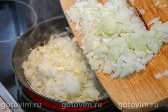Печінковий торт із грибами, Крок 07