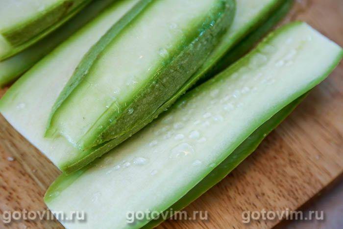 Рулетики з кабачків з курячою котлетою, Крок 05