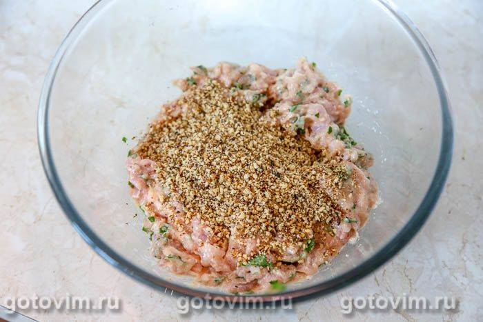 Рулетики з кабачків із курячою котлетою, Крок 06