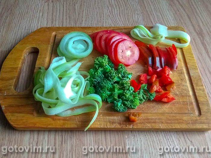 Фотографії рецепта Запіканка з фаршем, броколі та кабачком, 02 Запіканка з фаршем, броколі та кабачком, Крок 02
