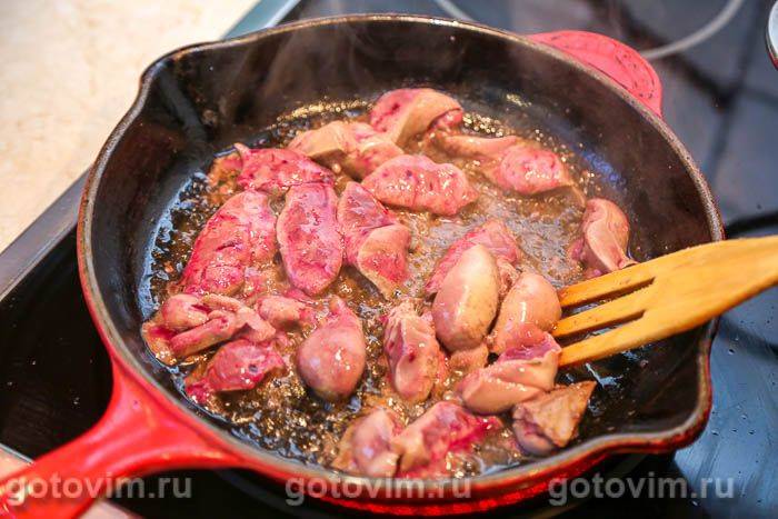 Качина печінка в молочному соусі, Крок 05