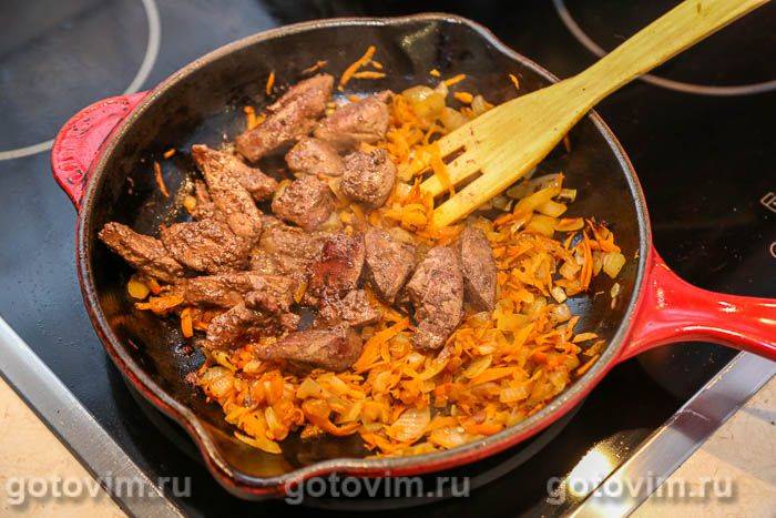 Качина печінка в молочному соусі, Крок 06