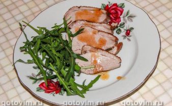 Качине філе з апельсиновим соусом