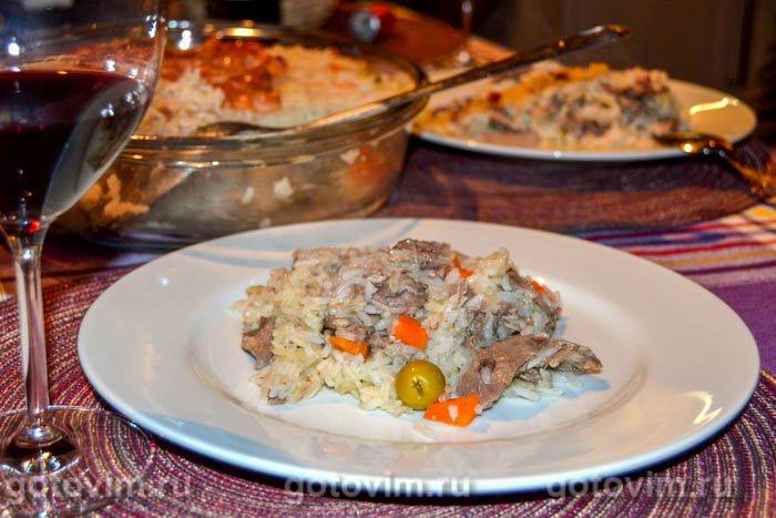 Качка з рисом по-португальськи Качка з рисом по-португальськи